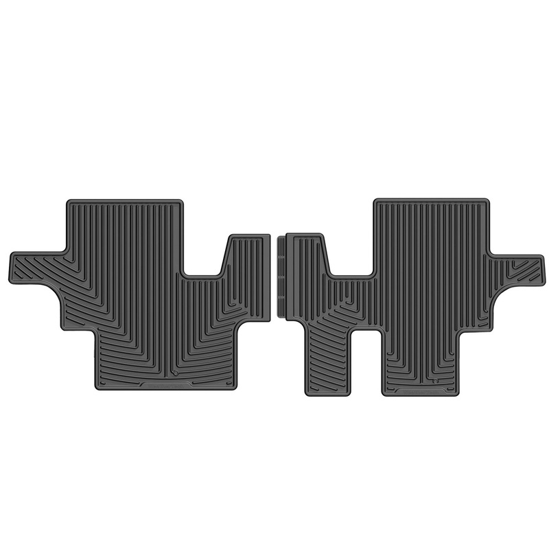 All Weather Floor Mats; Black; Third Row; - CFRI736077860