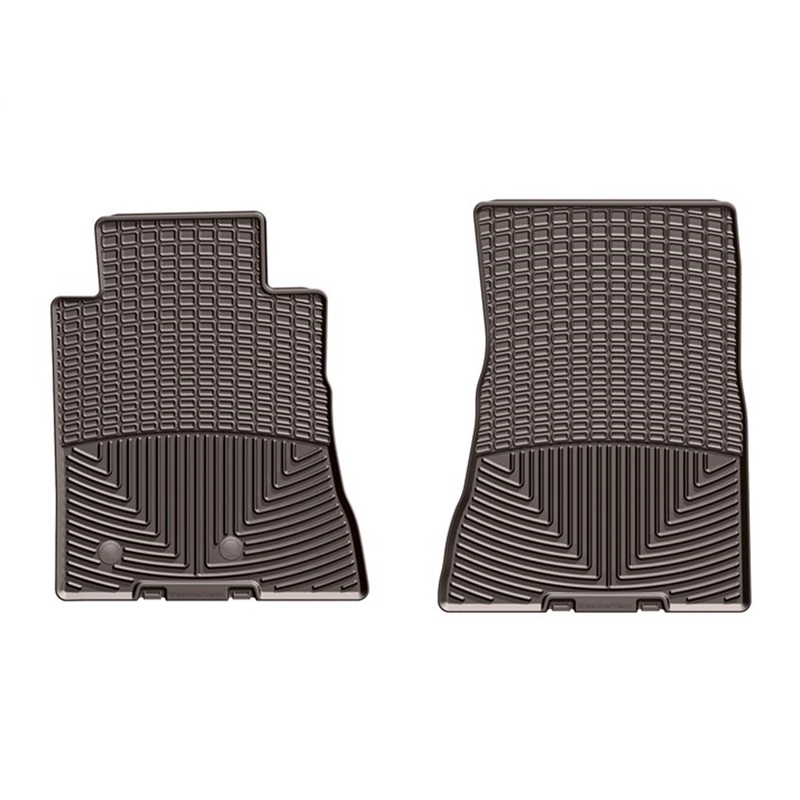 All Weather Floor Mats; Cocoa; Front; - CFRI736077798