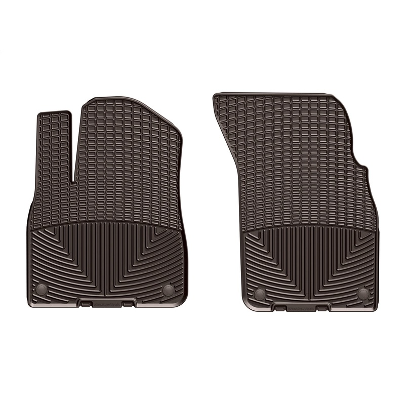All Weather Floor Mats; Cocoa; Front; - CFRI736077826