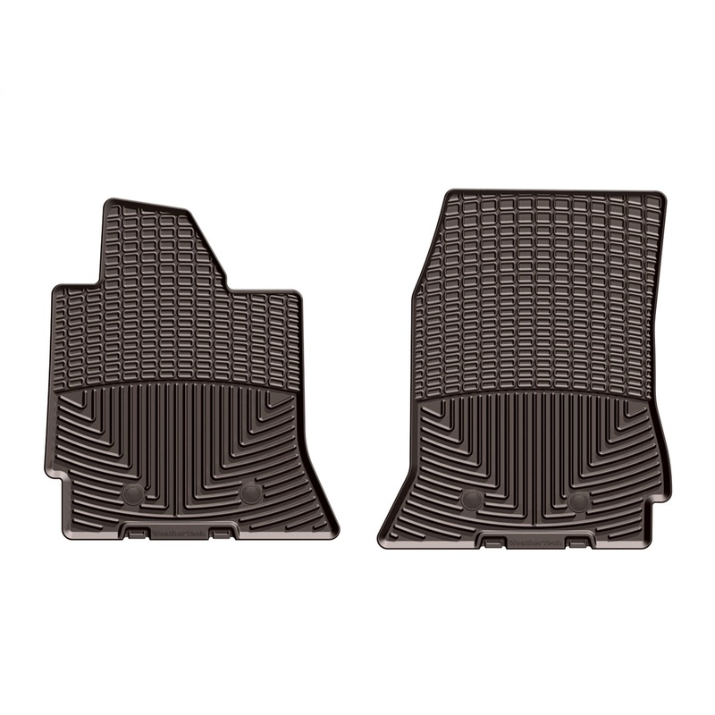 All Weather Floor Mats; Cocoa; Front; - CFRI736077953