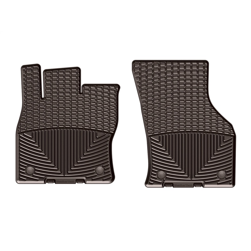 All Weather Floor Mats; Cocoa; Front; - CFRI736077970