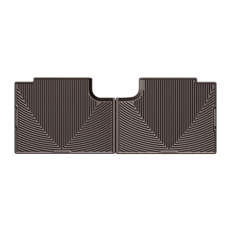 All Weather Floor Mats; Cocoa; Rear; - CFRI736077901