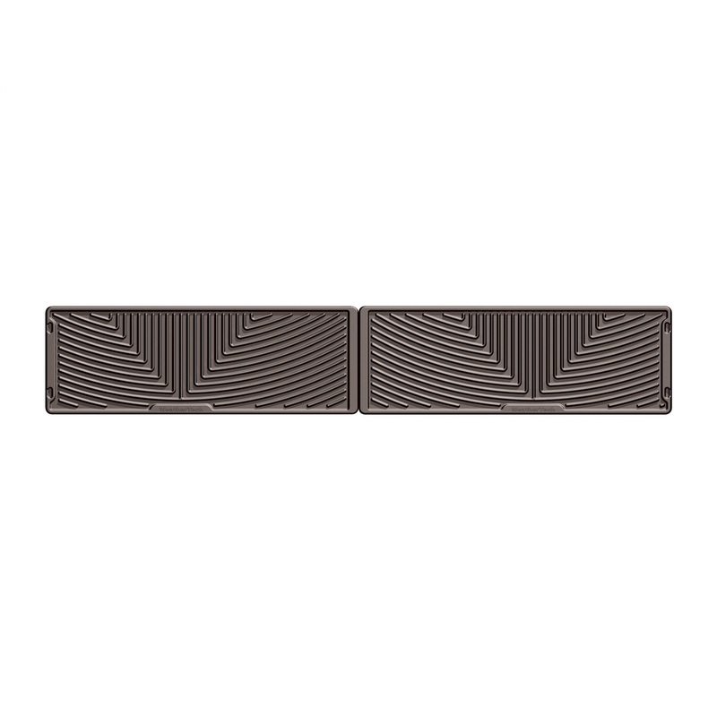 All Weather Floor Mats; Cocoa; Rear; - CFRI736077921