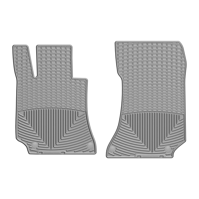 All Weather Floor Mats; Gray; Front; - CFRI736077907
