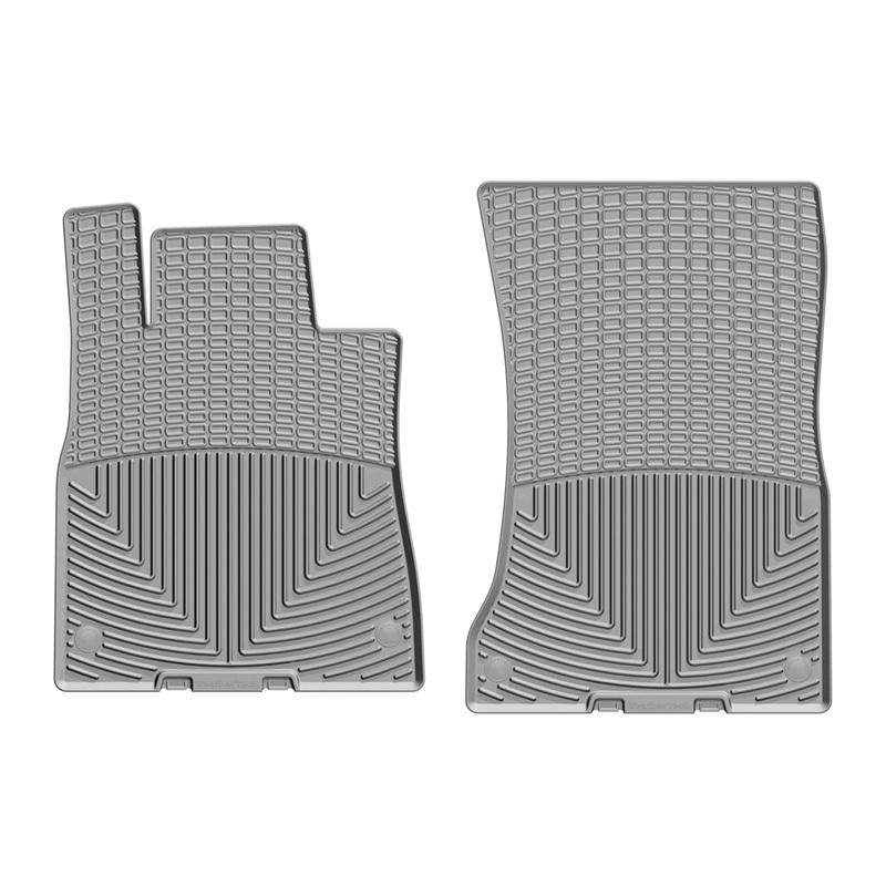 All Weather Floor Mats; Gray; Front; - CFRI736077964