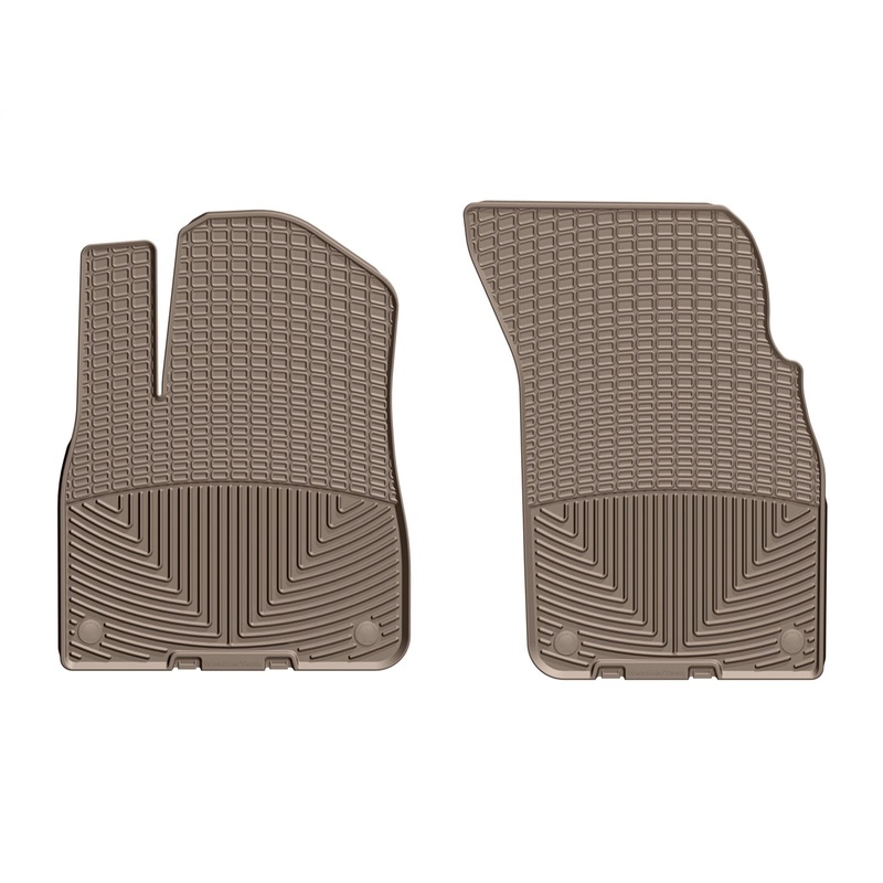 All Weather Floor Mats; Tan; Front; - CFRI736077821