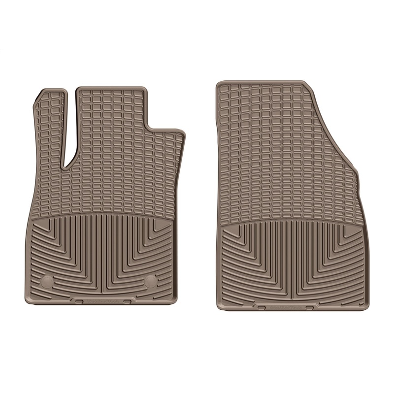 All Weather Floor Mats; Tan; Front; - CFRI736077847