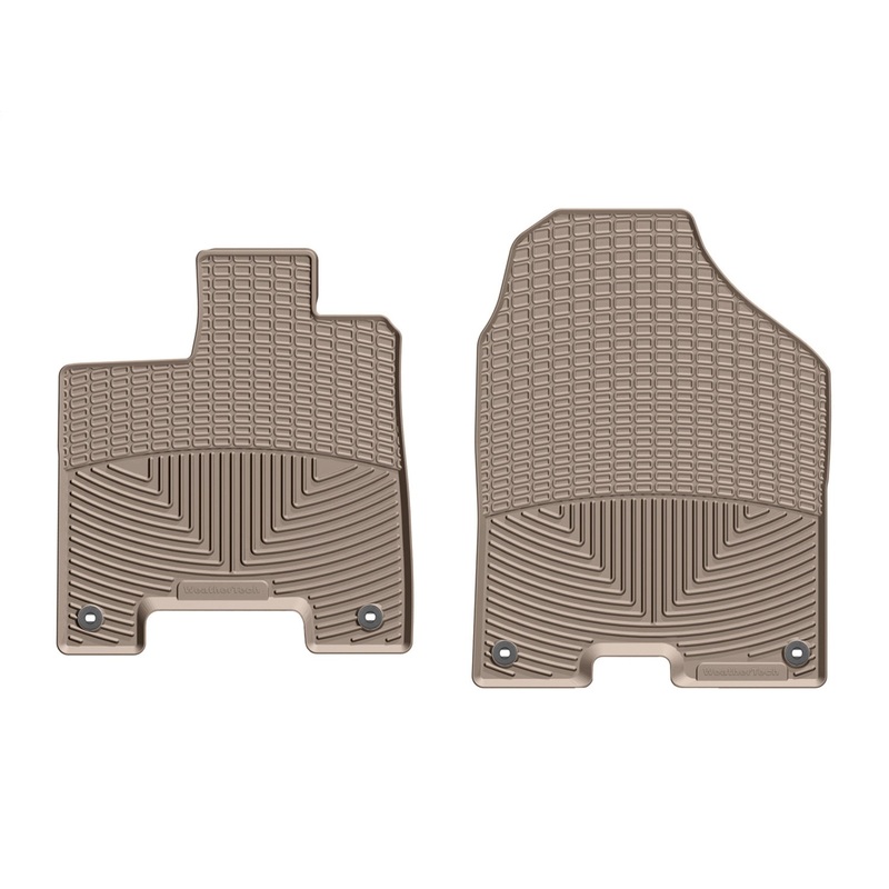 All Weather Floor Mats; Tan; Front; - CFRI736077869
