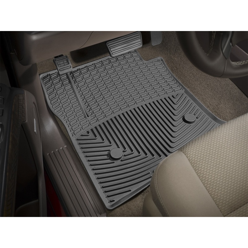All Weather Floor Mats; Black; Front; - CFRI736077647