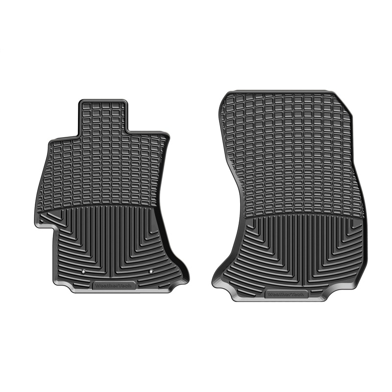 All Weather Floor Mats; Black; Front; - CFRI736077764