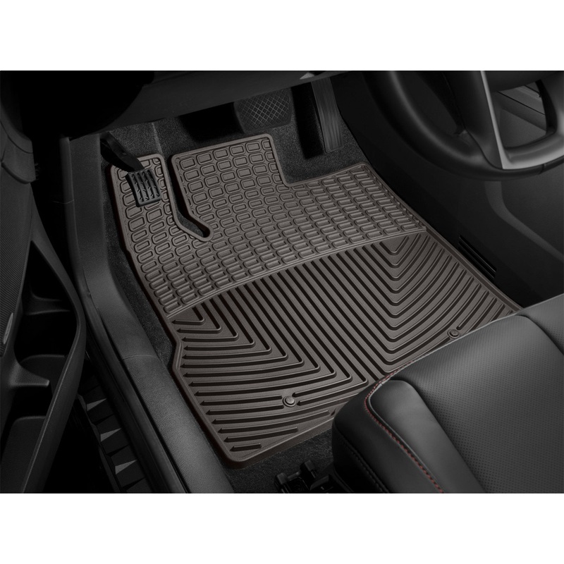 All Weather Floor Mats; Cocoa; Front; - CFRI736077605