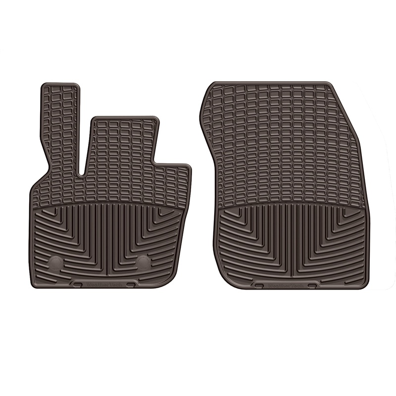 All Weather Floor Mats; Cocoa; Front; - CFRI736077613