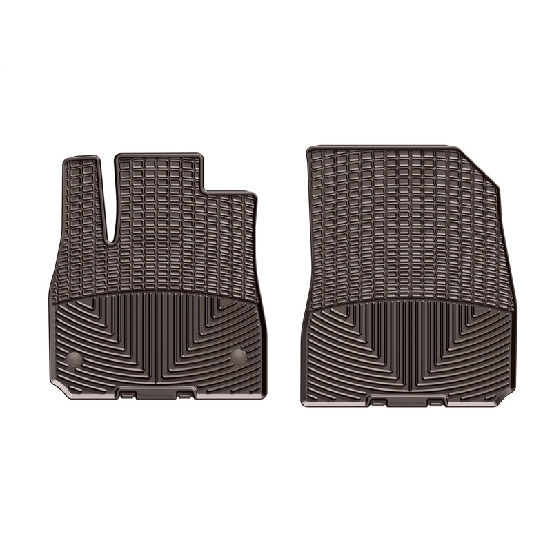 All Weather Floor Mats; Cocoa; Front; - CFRI736077707