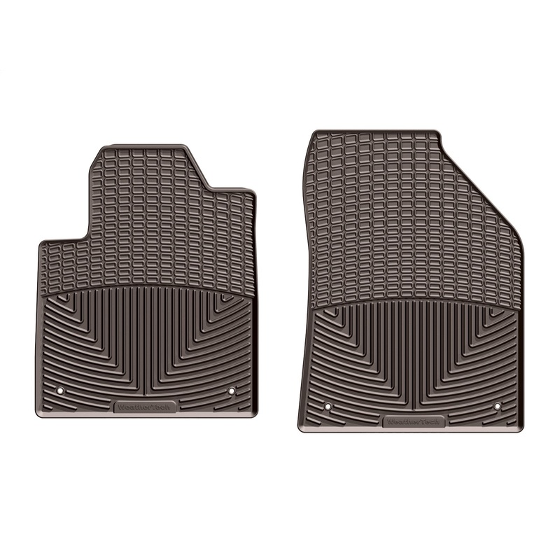 All Weather Floor Mats; Cocoa; Front; - CFRI736077782