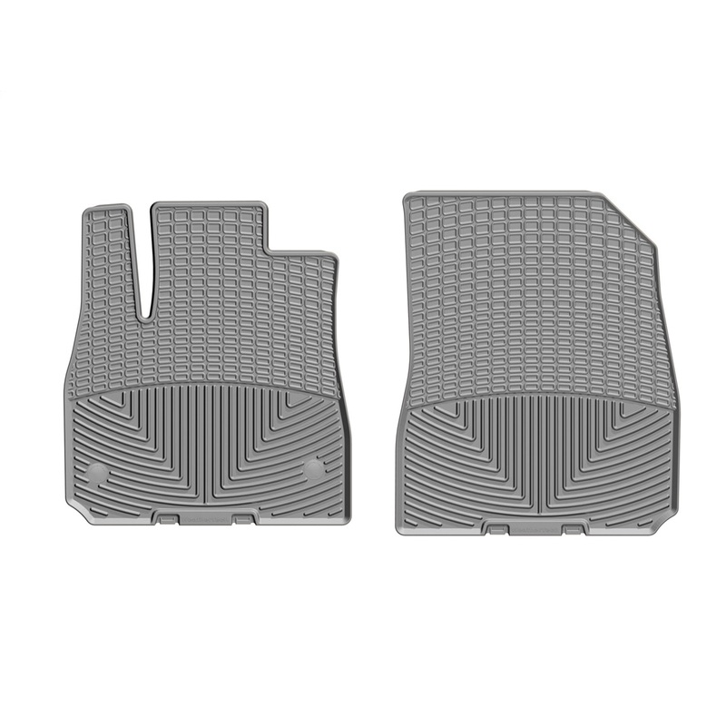 All Weather Floor Mats; Gray; Front; - CFRI736077704