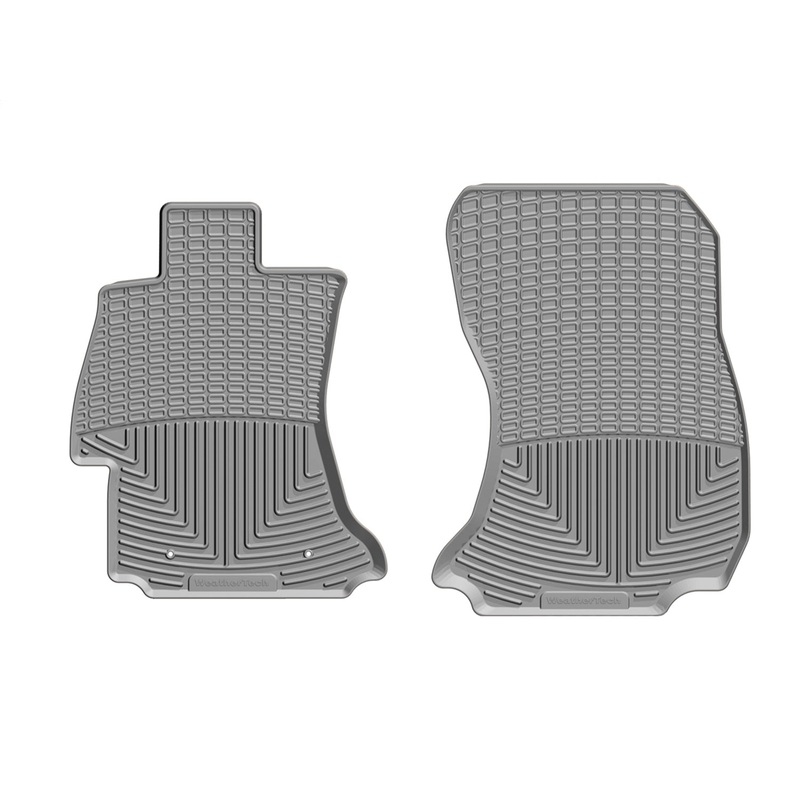 All Weather Floor Mats; Gray; Front; - CFRI736077762