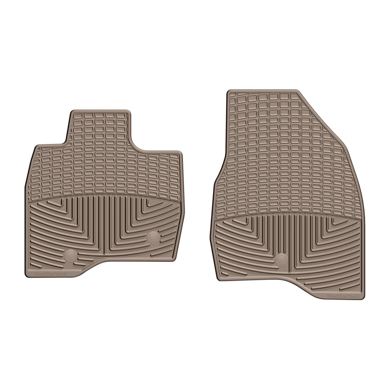 All Weather Floor Mats; Tan; Front; - CFRI736077620