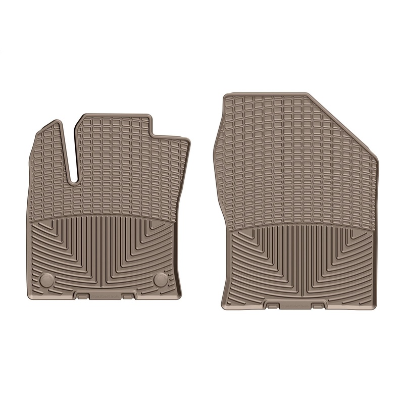 All Weather Floor Mats; Tan; Front; - CFRI736077642