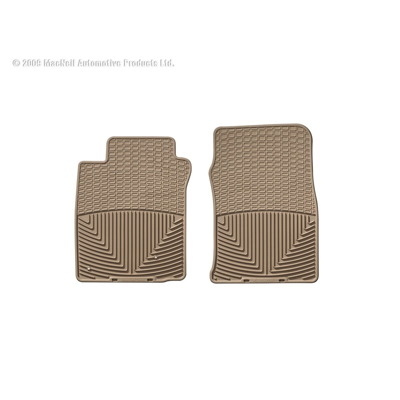 All Weather Floor Mats; Tan; Front; - CFRI736077652