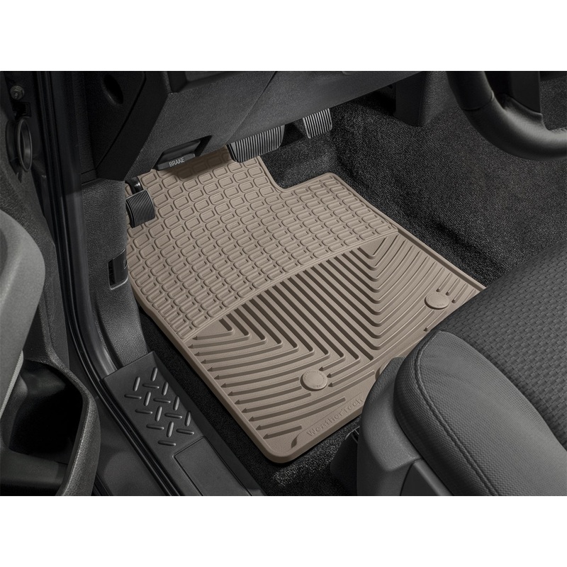 All Weather Floor Mats; Tan; Front Rear and Third Row; - CFRI736077733