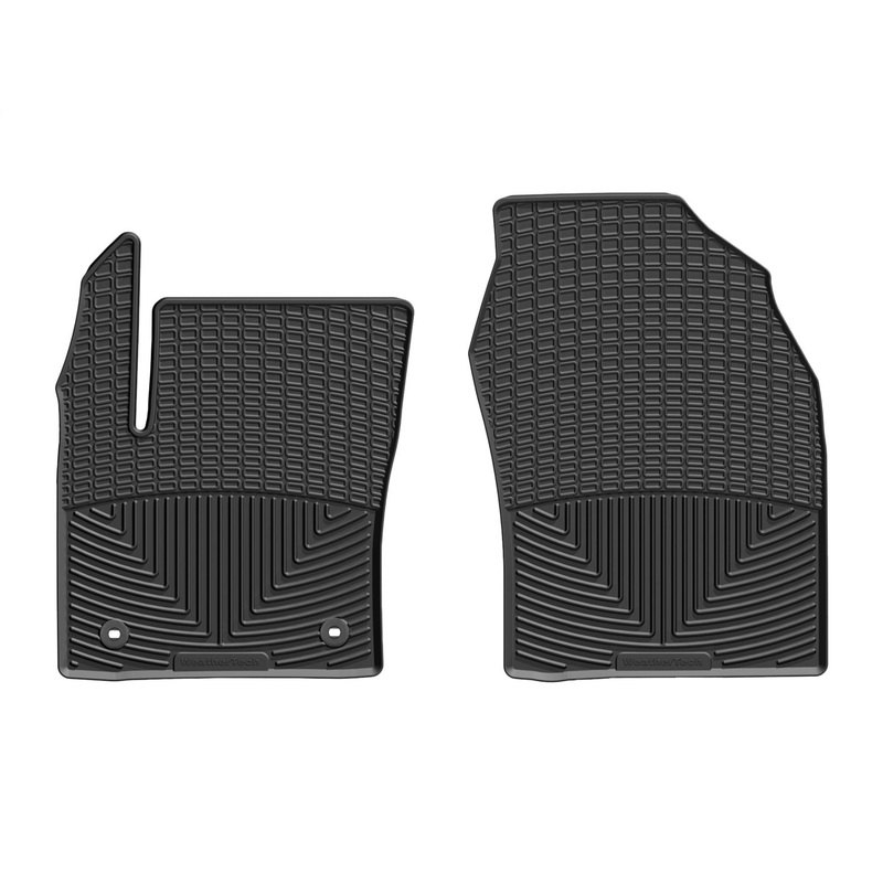 All Weather Floor Mats; Black; Front; - CFRI736077411