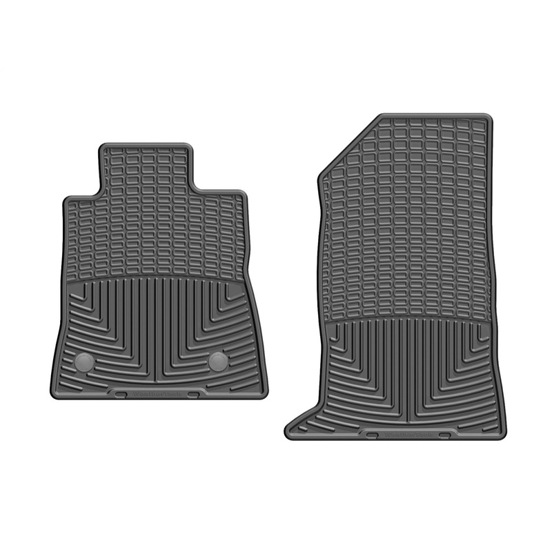 All Weather Floor Mats; Black; Front; - CFRI736077417
