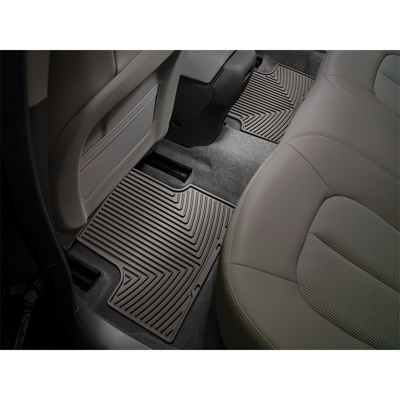 All Weather Floor Mats; Cocoa; Rear; - CFRI736077445
