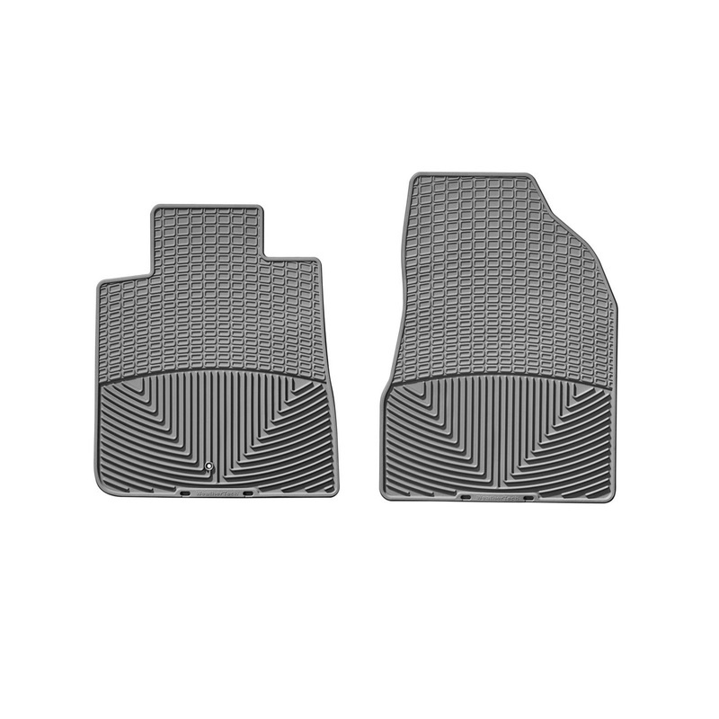 All Weather Floor Mats; Gray; Front; - CFRI736077474