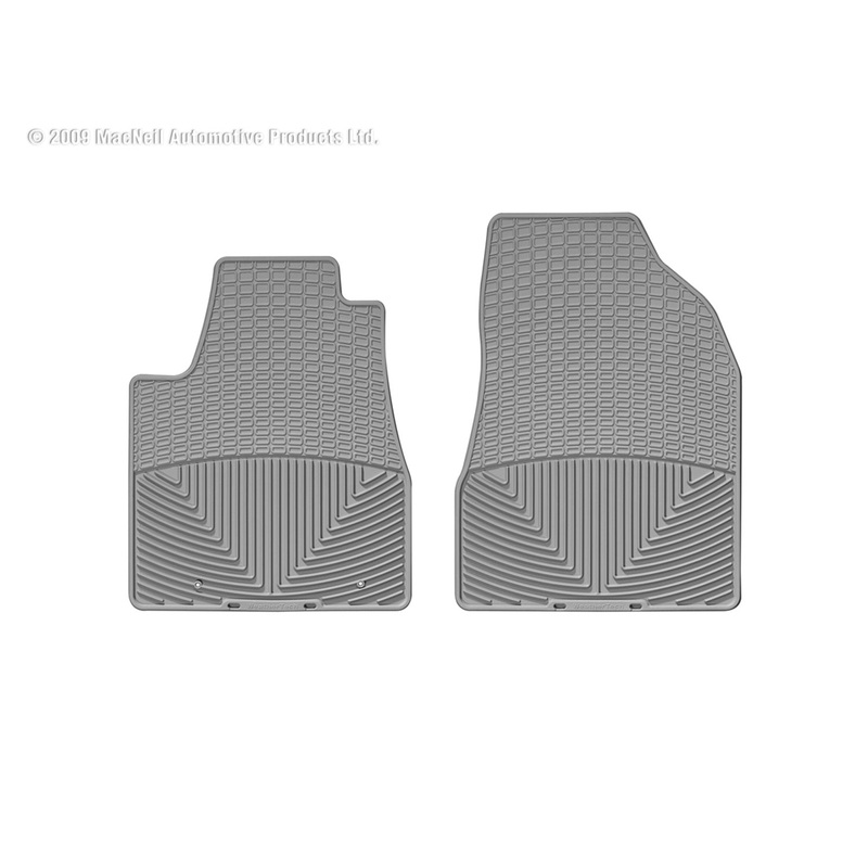 All Weather Floor Mats; Gray; Front; - CFRI736077574