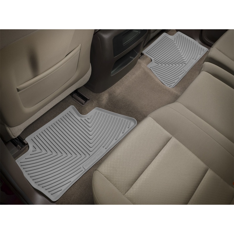 All Weather Floor Mats; Gray; Rear; - CFRI736077529