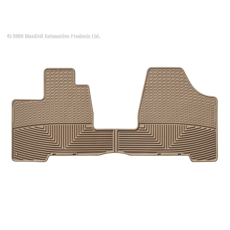 All Weather Floor Mats; Tan; Front; - CFRI736077511