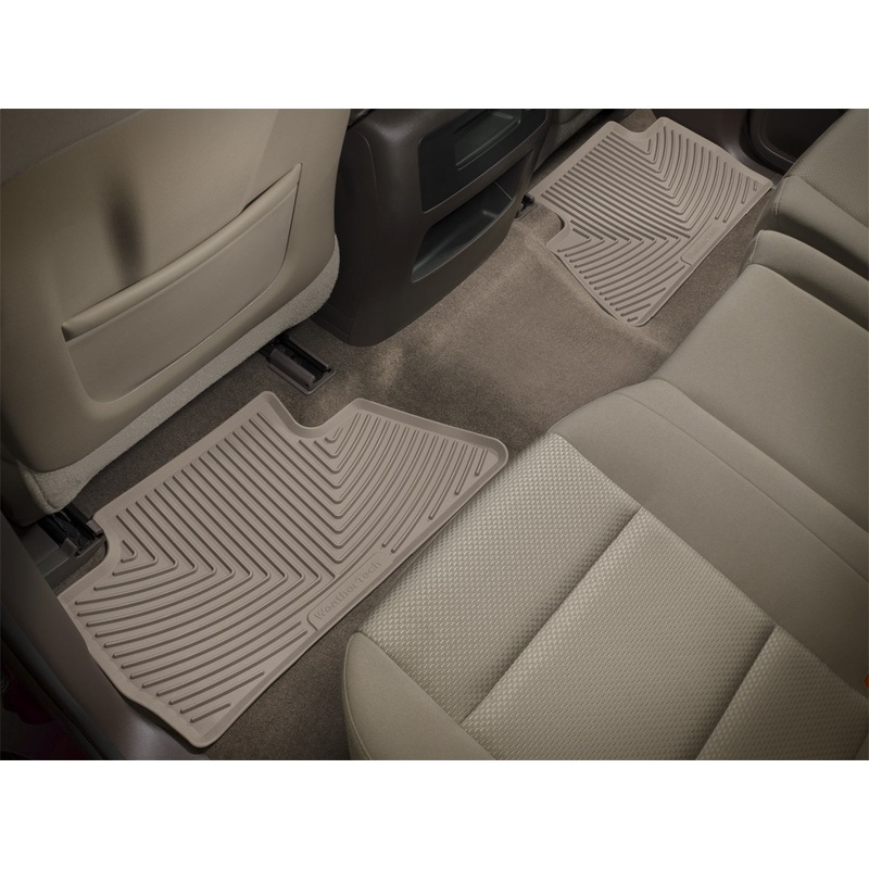 All Weather Floor Mats; Tan; Rear; - CFRI736077526