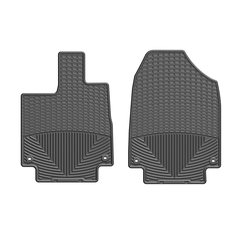 All Weather Floor Mats; Black; Front; - CFRI736077326