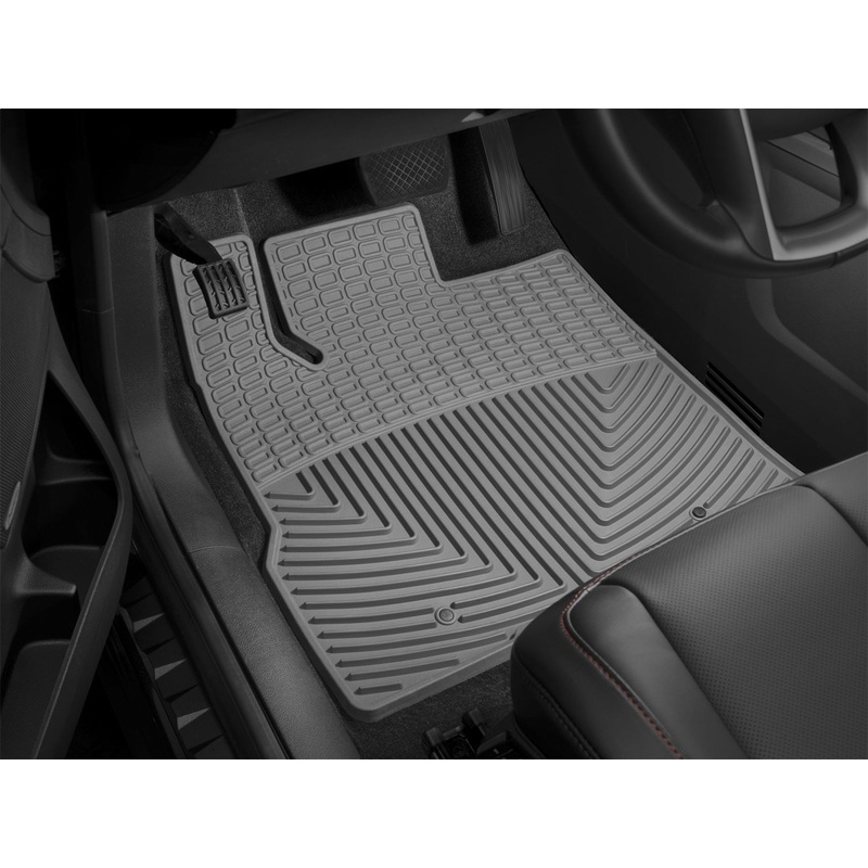 All Weather Floor Mats; Gray; Front; - CFRI736077378