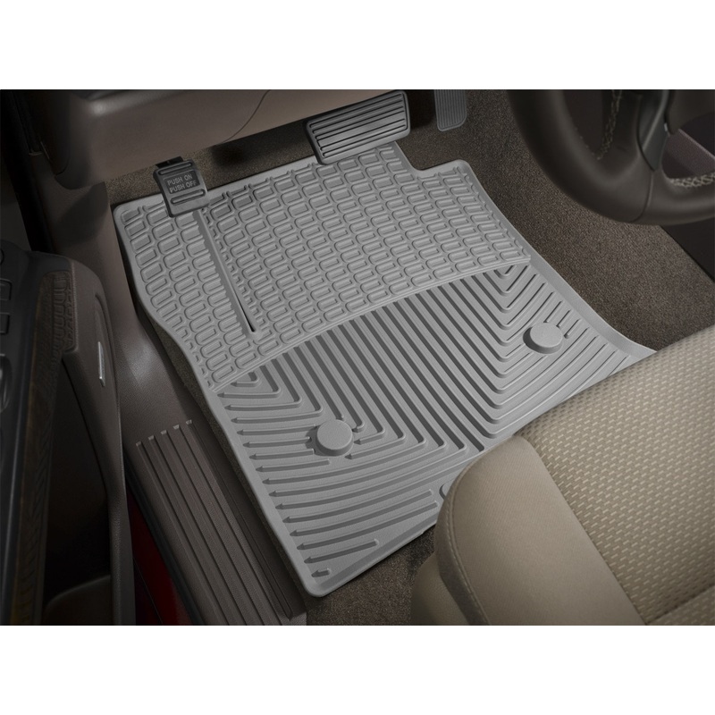 All Weather Floor Mats; Gray; Front; - CFRI736074073