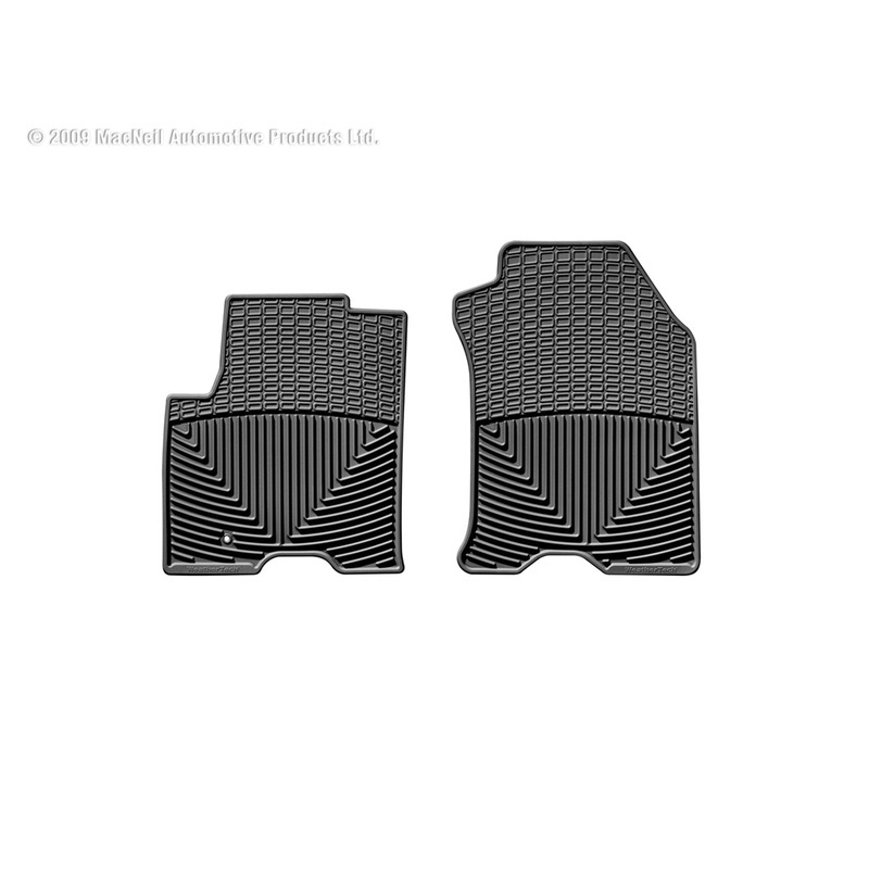 All Weather Floor Mats; Black; Front; - CFRI736072017