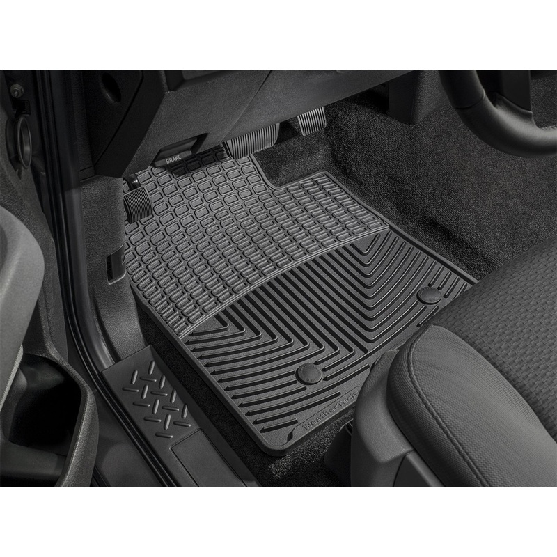 All Weather Floor Mats; Black; Front; - CFRI736072073