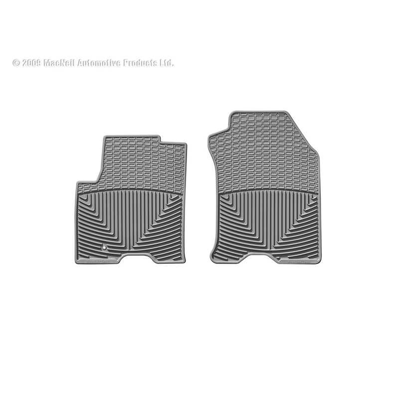 All Weather Floor Mats; Gray; Front; - CFRI736072015