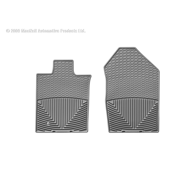 All Weather Floor Mats; Gray; Front; - CFRI736072021
