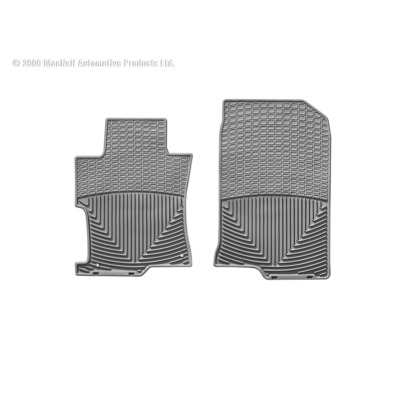 All Weather Floor Mats; Gray; Front; - CFRI736072039