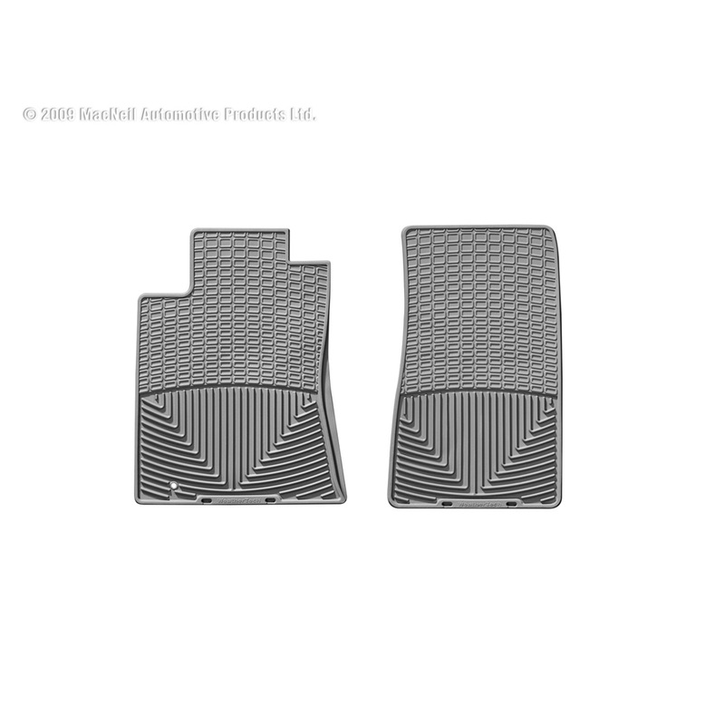 All Weather Floor Mats; Gray; Front; - CFRI736072045