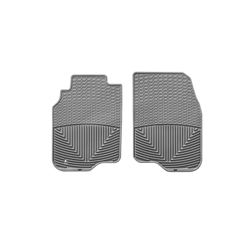 All Weather Floor Mats; Gray; Front; - CFRI736072059