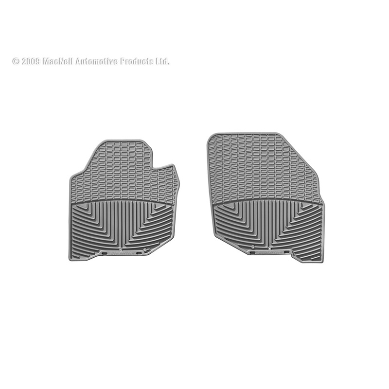 All Weather Floor Mats; Gray; Front; - CFRI736072083