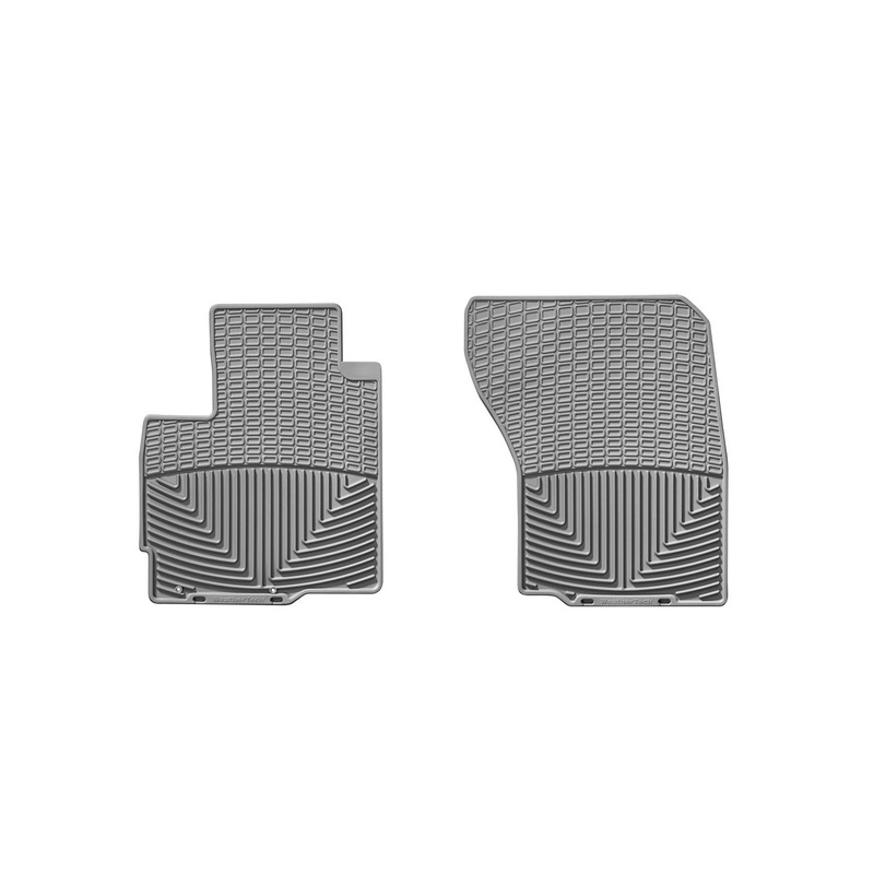 All Weather Floor Mats; Gray; Front; - CFRI736073927
