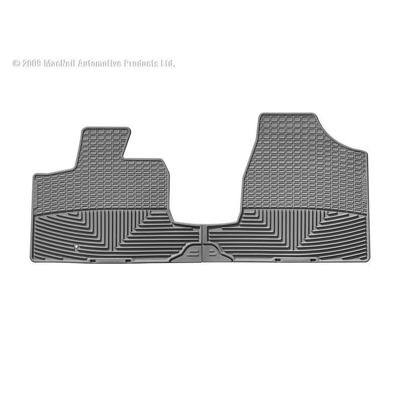 All Weather Floor Mats; Gray; Front; - CFRI736073933