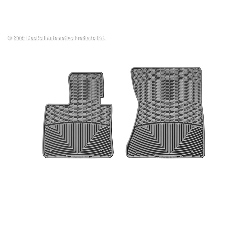 All Weather Floor Mats; Gray; Front; - CFRI736073954