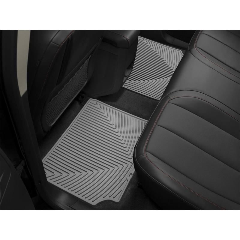 All Weather Floor Mats; Gray; Front; - CFRI736073978