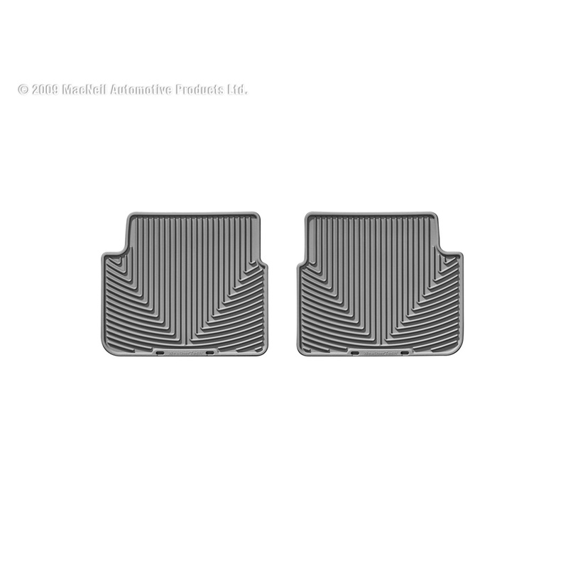 All Weather Floor Mats; Gray; Rear; - CFRI736073945