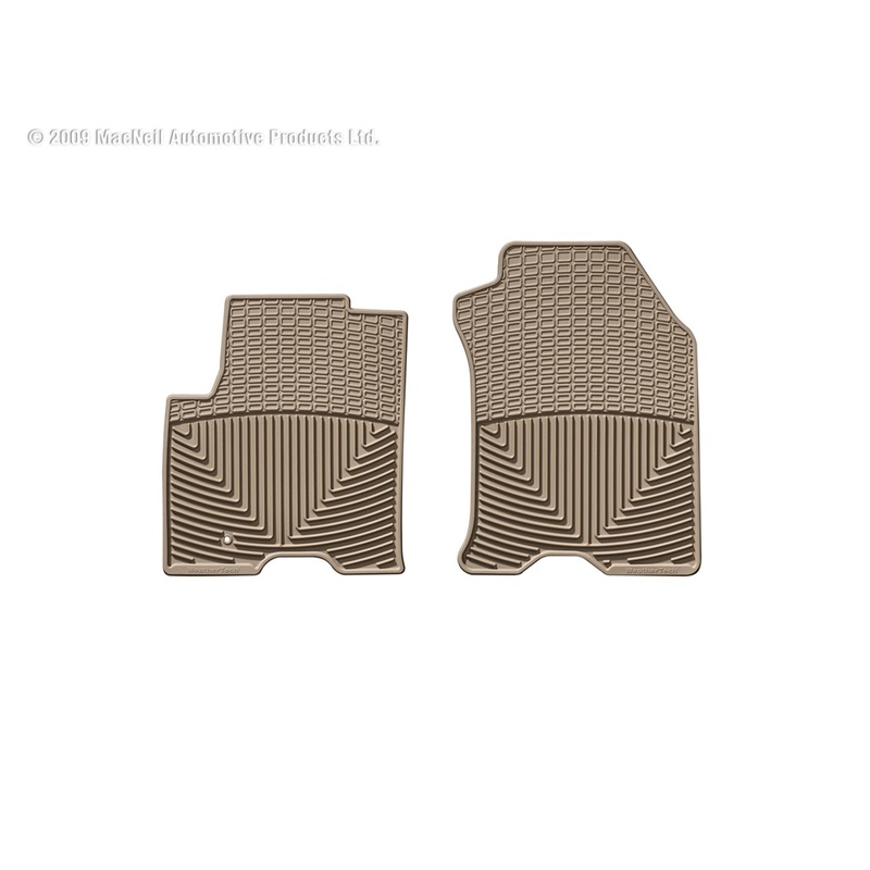 All Weather Floor Mats; Tan; Front; - CFRI736072013