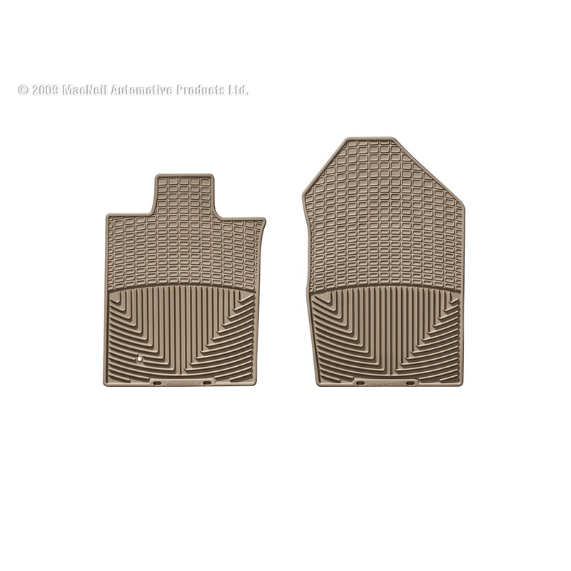 All Weather Floor Mats; Tan; Front; - CFRI736072019